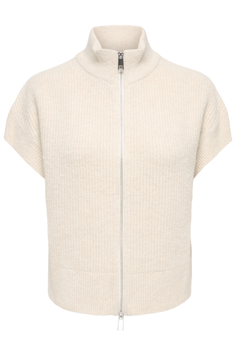 Only beige dames gilet | Vooraanzicht