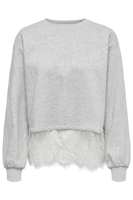 Only grijze dames sweater | 