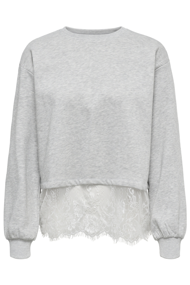 Only grijze dames sweater | 