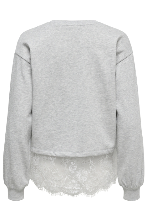 Only grijze dames sweater | 