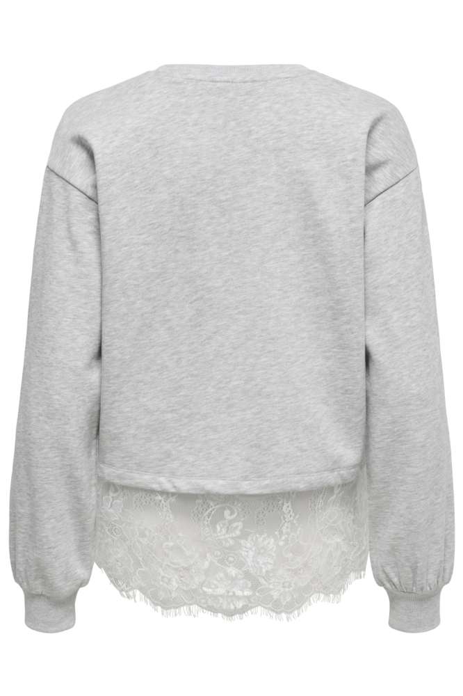Only grijze dames sweater | 