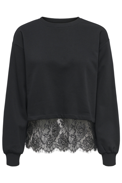 Only zwarte dames sweater | Vooraanzicht