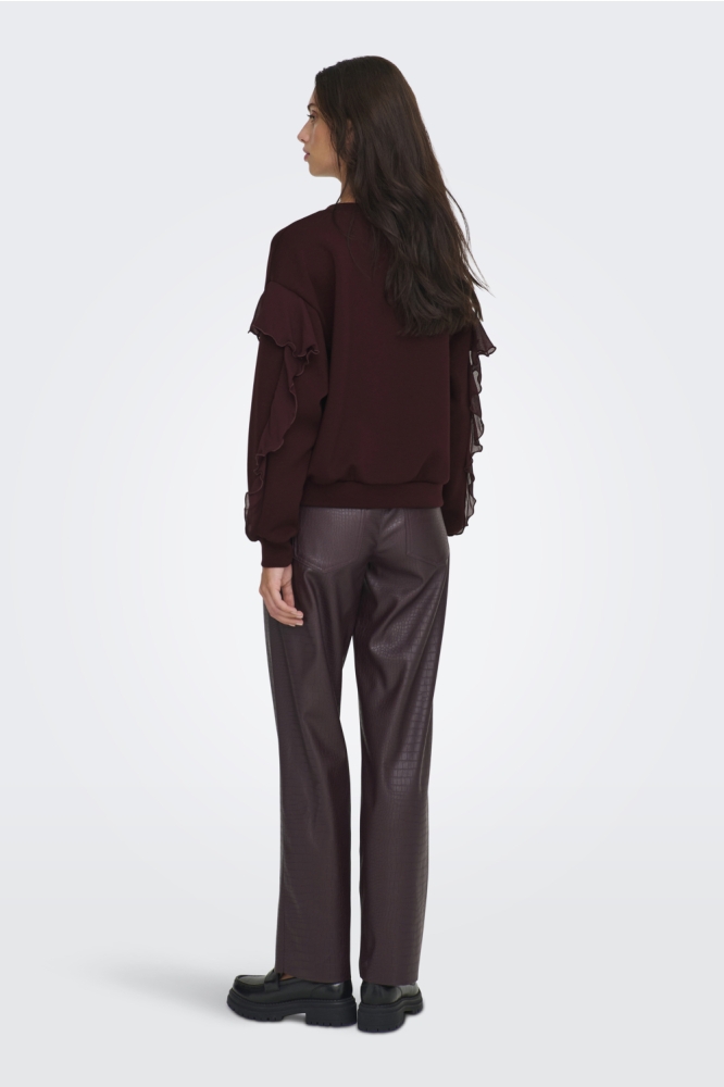 Only bruine dames sweater | Model