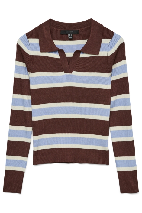 Vero Moda bruine dames trui | Vooraanzicht