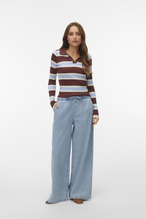 Vero Moda bruine dames trui | Model