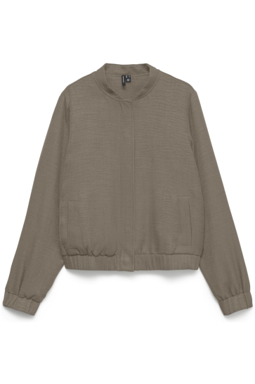 Vero Moda Jas VMMELANEY LS BOMBER EXP 10349808 BRINDLE