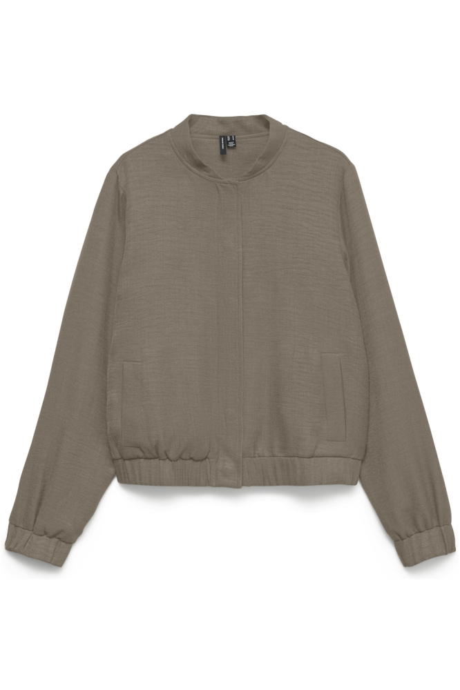 Vero Moda camel dames jas | Vooraanzicht