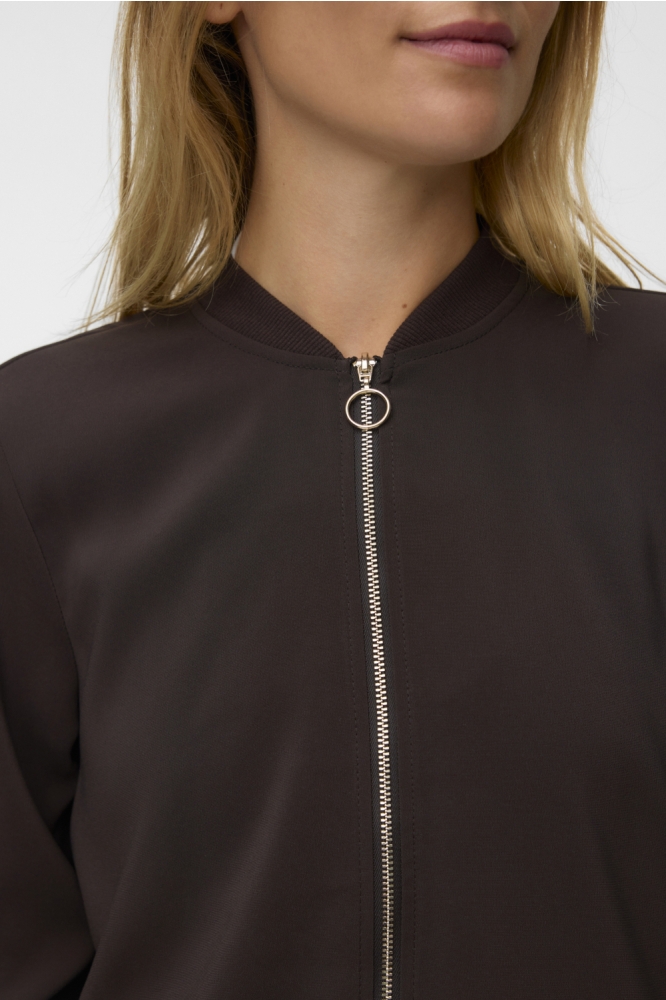 Vero Moda bruine dames jas | Close up