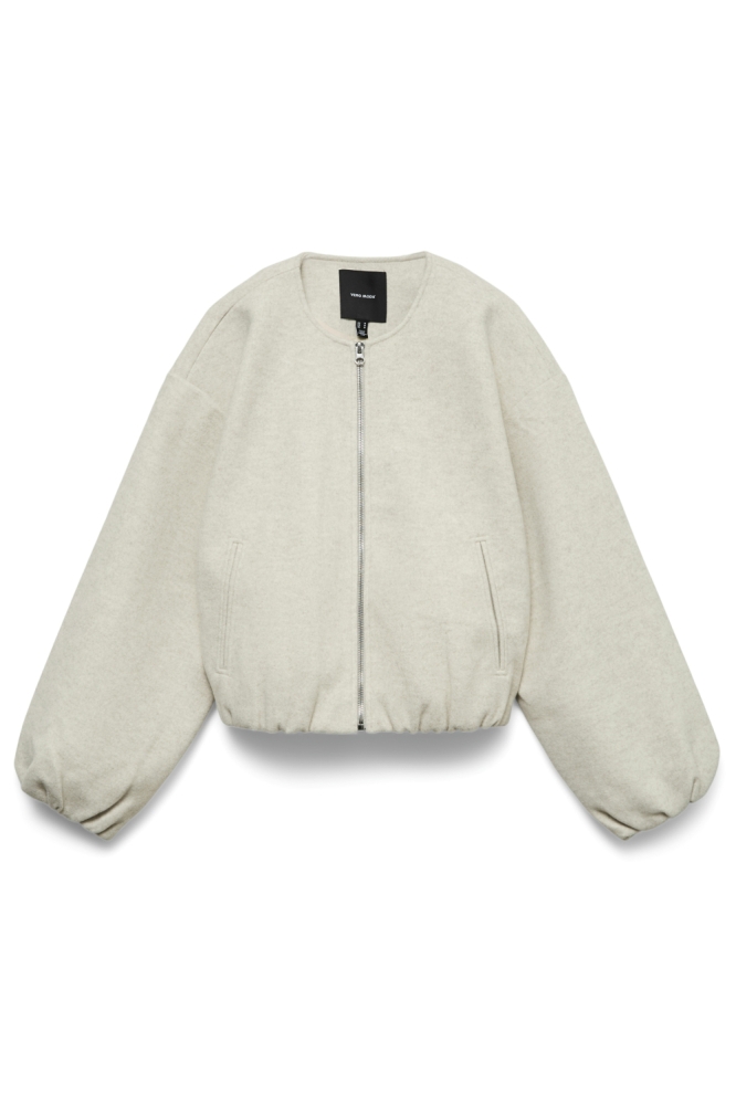 Vero Moda beige dames jas | Vooraanzicht