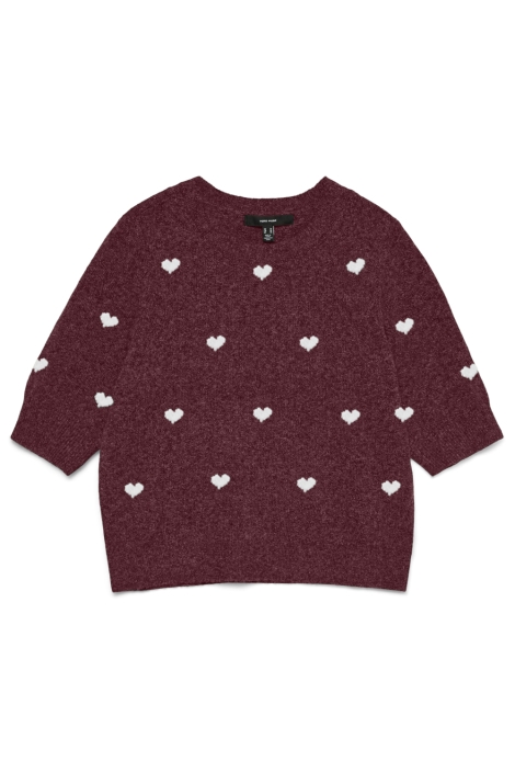 Vero Moda bordeaux dames trui | Vooraanzicht