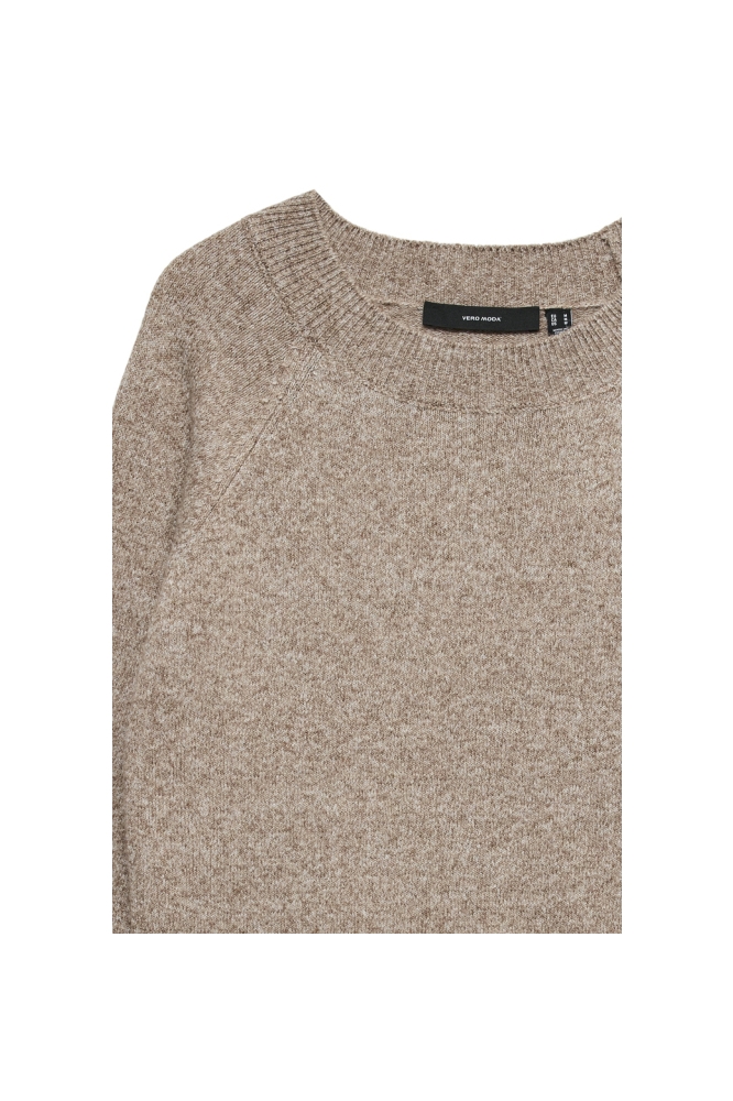 Vero Moda bruine dames trui | Close up