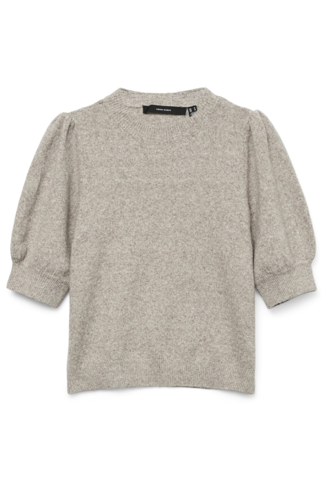 Vero Moda taupe dames trui | Vooraanzicht