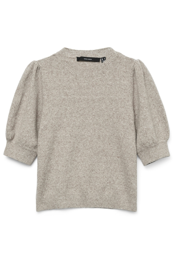 Vero Moda taupe dames trui | Vooraanzicht
