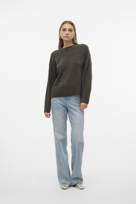 Vero Moda bruine dames trui | Model