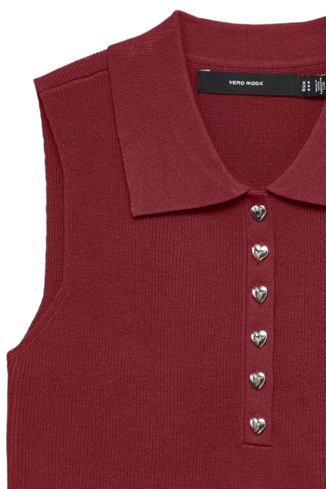 Vero Moda rode dames top | Close up