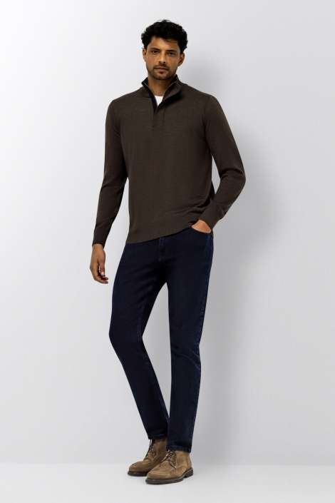 State of Art bruine heren trui | Model