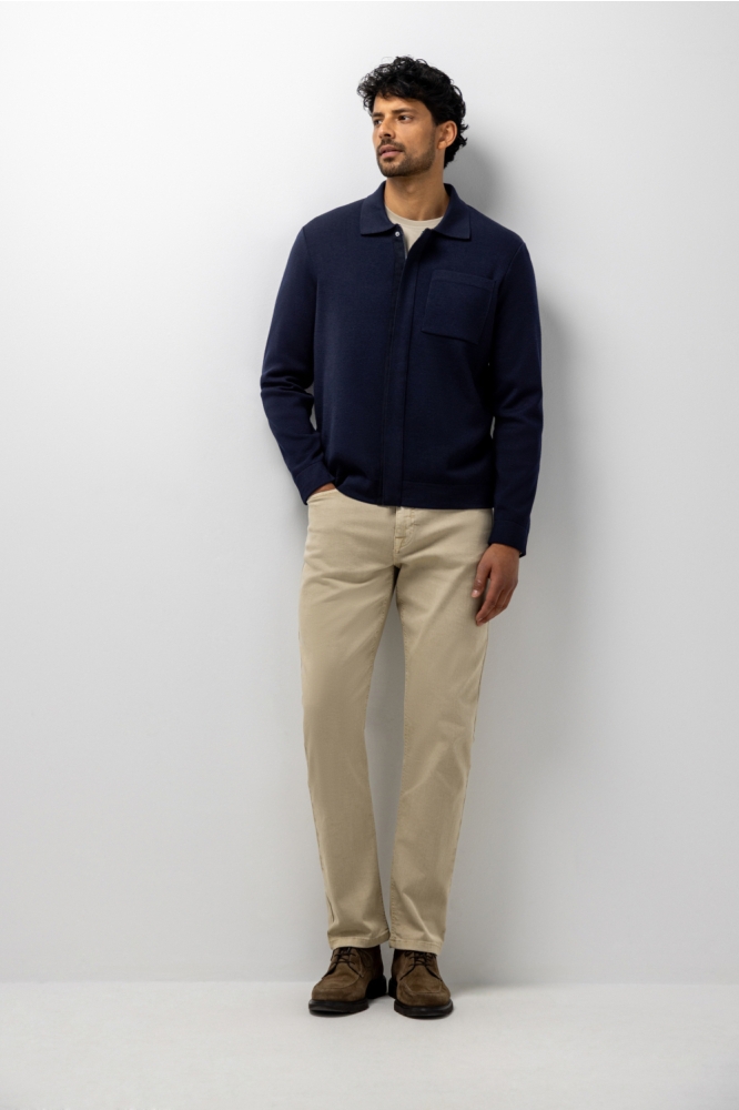 State of Art blauwe heren vest | Model