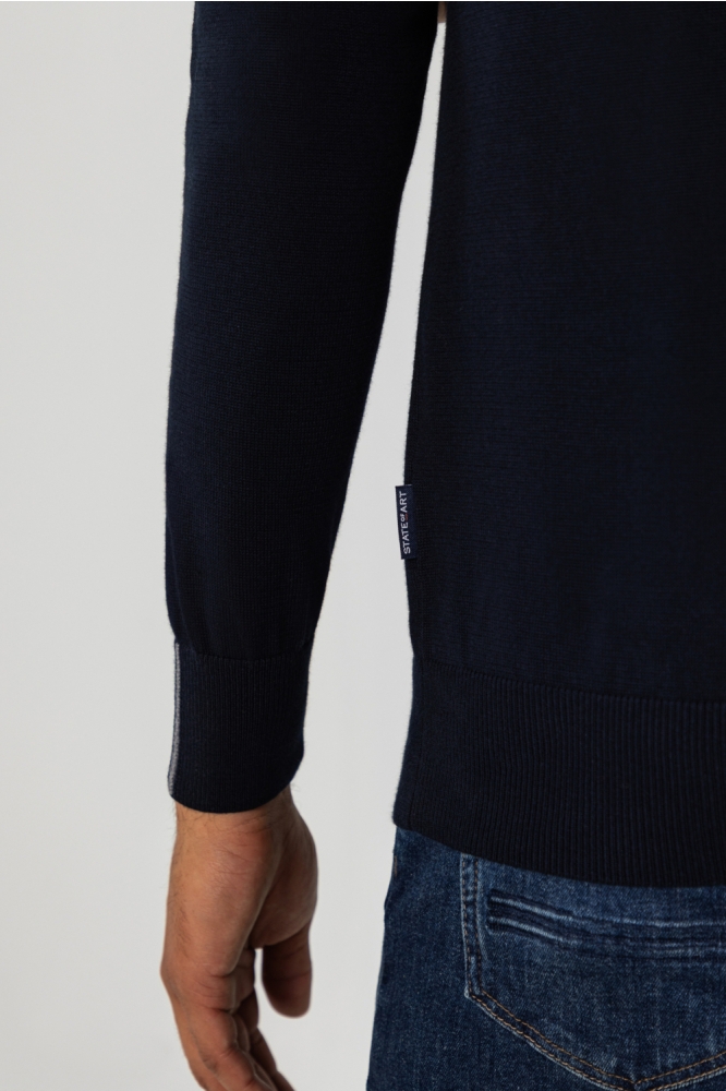 State of Art blauwe heren trui | Unique Selling Point