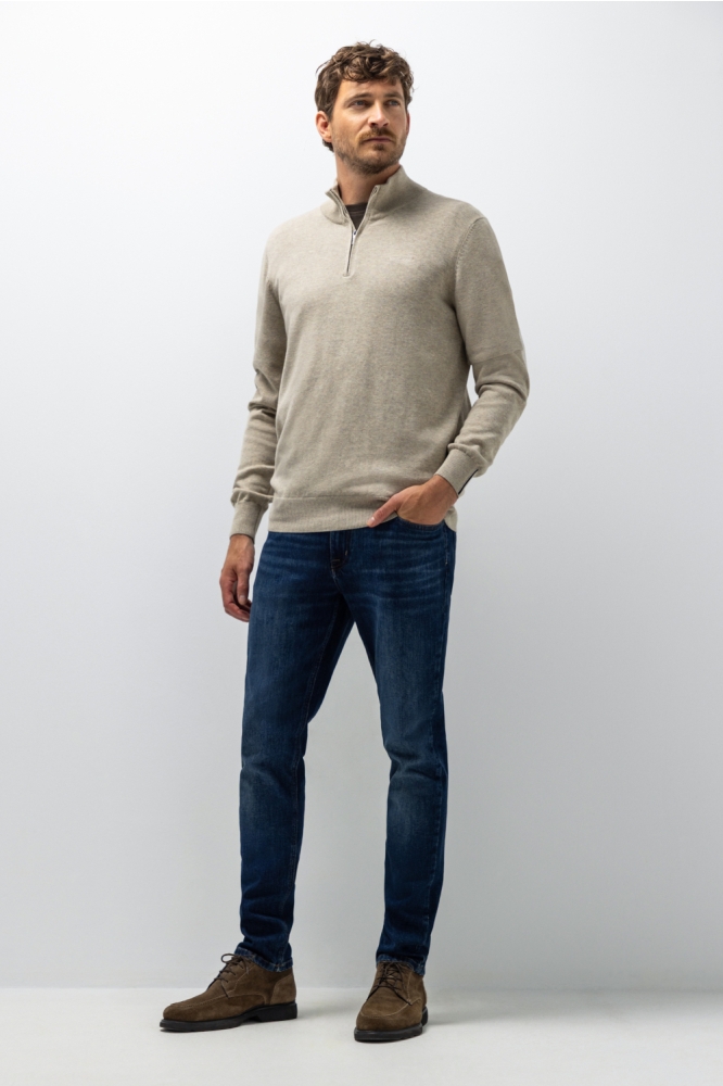 State of Art taupe heren trui | Model