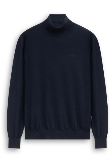 State of Art pullover col plain Blauw