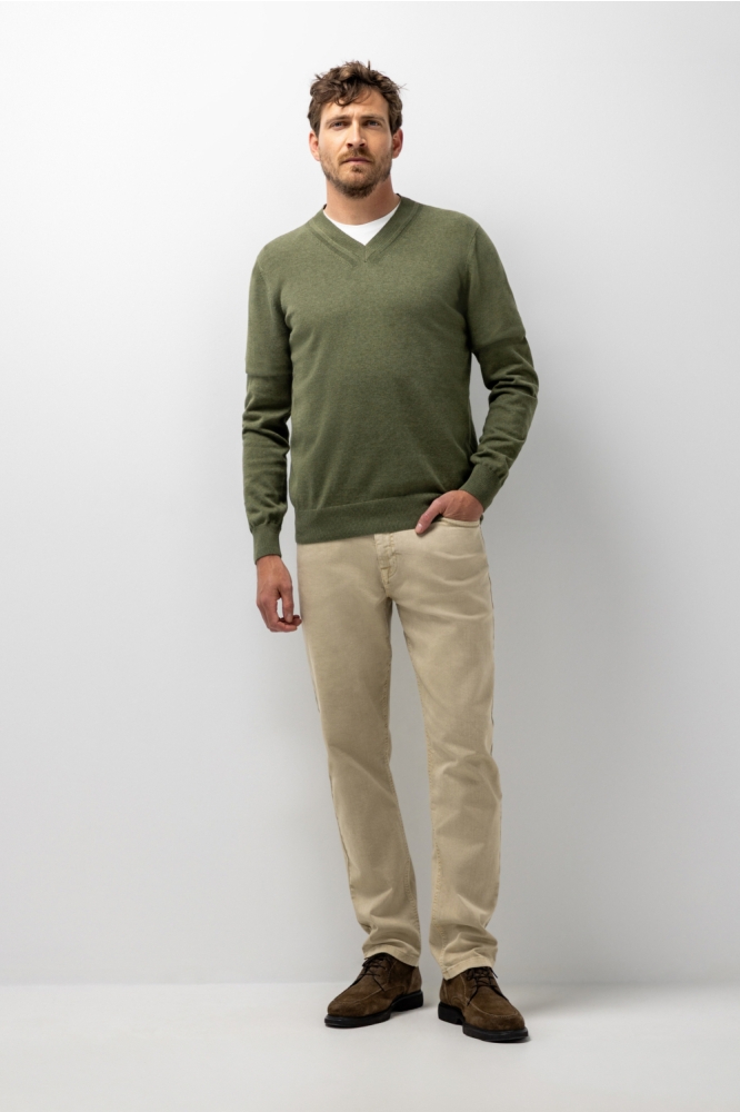 State of Art groene heren trui | Model