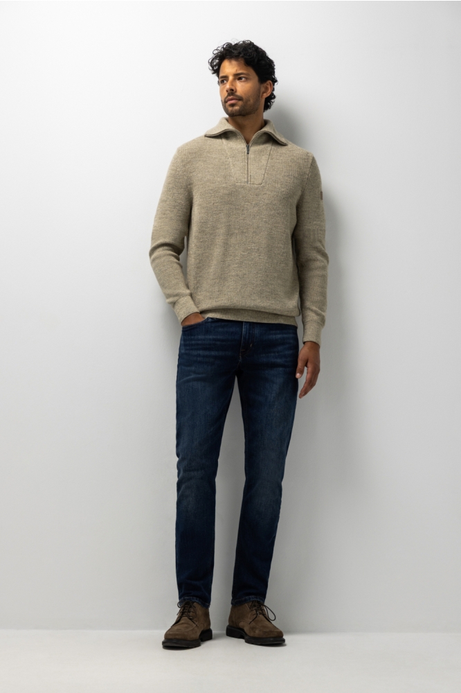 State of Art taupe heren trui | Model