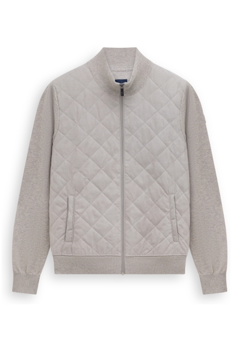 State of Art taupe heren vest | Vooraanzicht