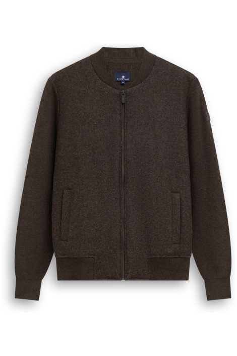State of Art bruine heren vest | Vooraanzicht
