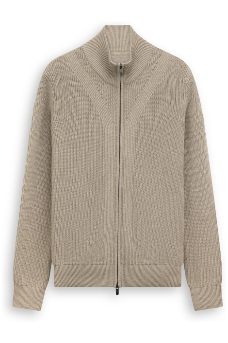 State of Art taupe heren vest | Vooraanzicht