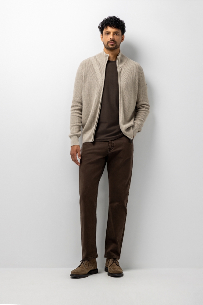 State of Art taupe heren vest | Model