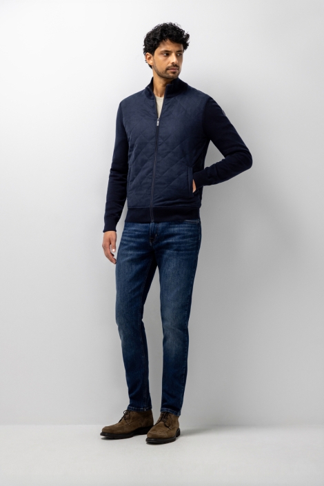 State of Art blauwe heren vest | Model