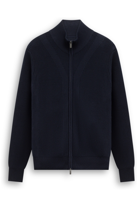 State of Art blauwe heren vest | Vooraanzicht