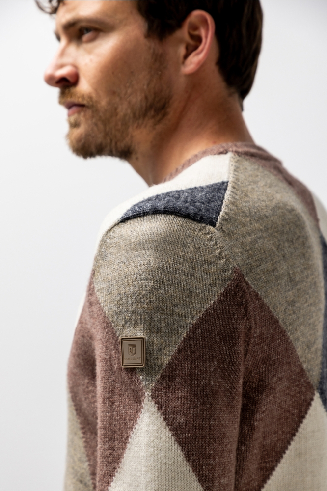 State of Art multi color heren trui | Kleurstaal