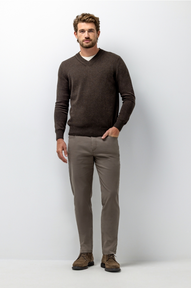 State of Art bruine heren trui | Model