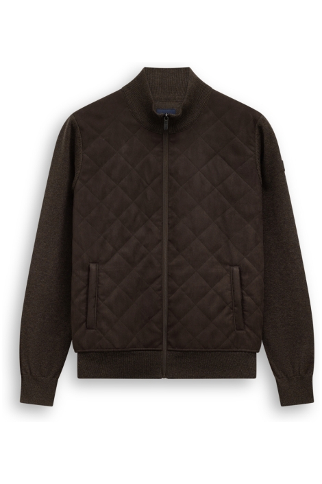 State of Art bruine heren vest | Vooraanzicht