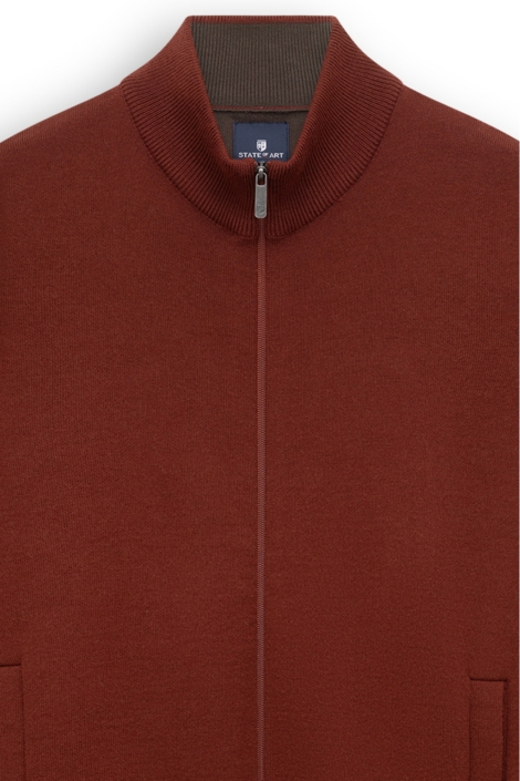 State of Art rode heren vest | Kleurstaal