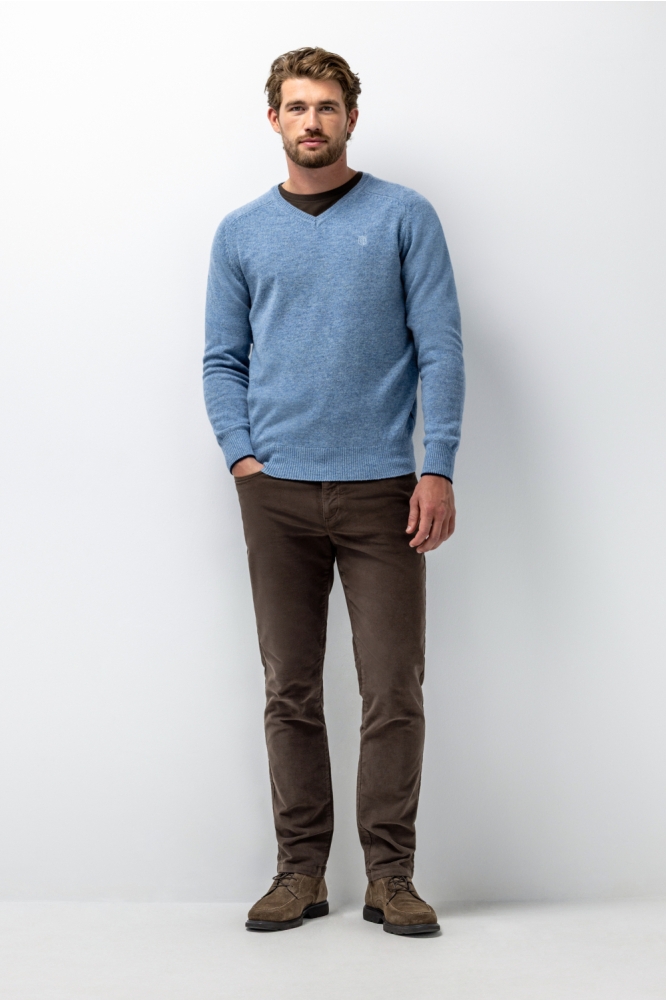 State of Art blauwe heren trui | Model