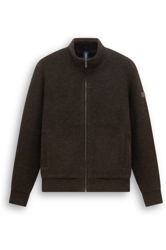State of Art bruine heren vest | Vooraanzicht