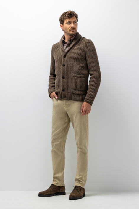 State of Art bruine heren vest | Model