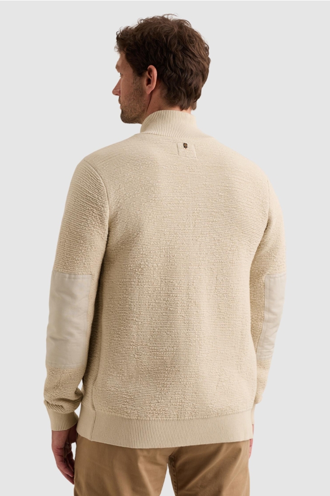 PME legend beige heren vest | Model achteraanzicht