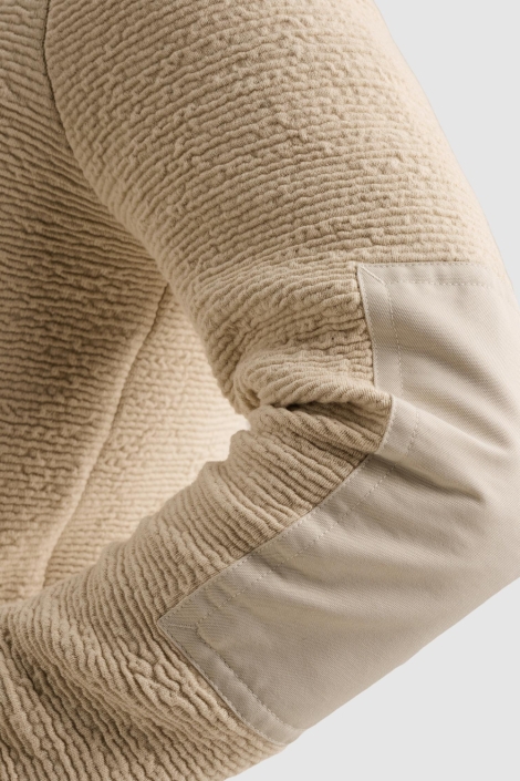 PME legend beige heren vest | Close up
