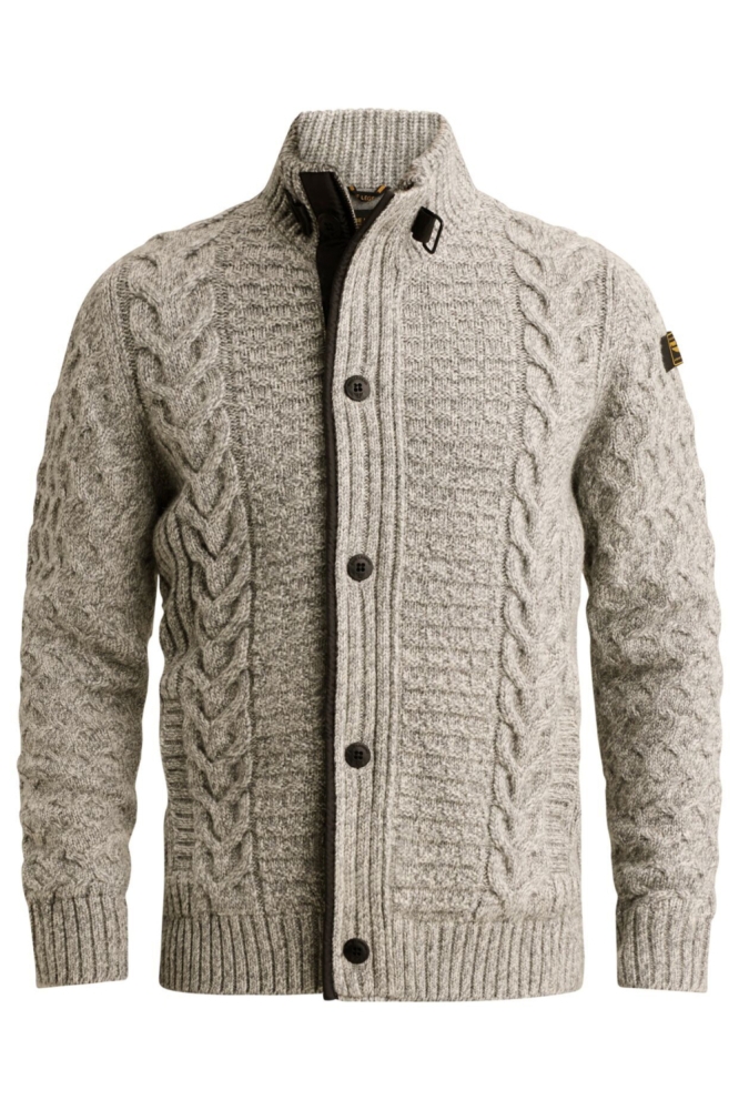PME legend grijze heren vest | Vooraanzicht