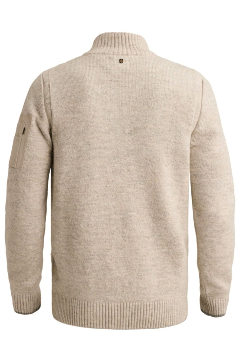 PME legend beige heren trui | Achteraanzicht