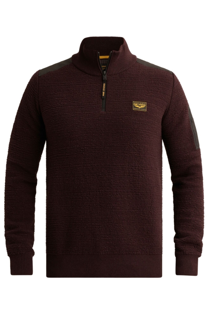 PME legend bordeaux heren trui | Vooraanzicht