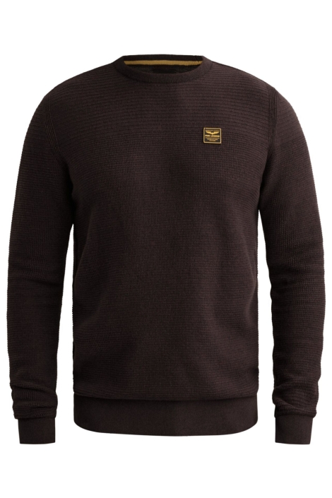 PME legend bordeaux heren trui | Vooraanzicht