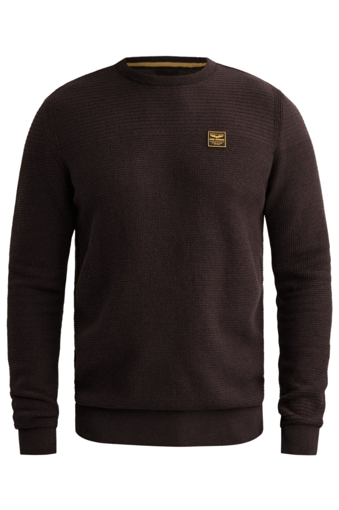 PME legend bordeaux heren trui | Vooraanzicht