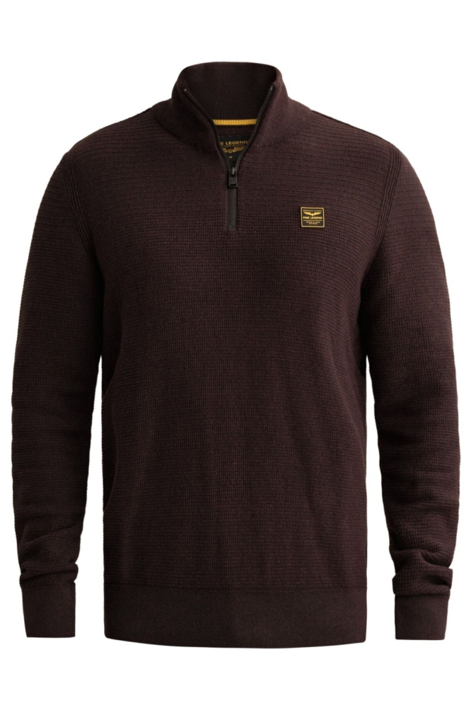 PME legend bordeaux heren trui | Vooraanzicht