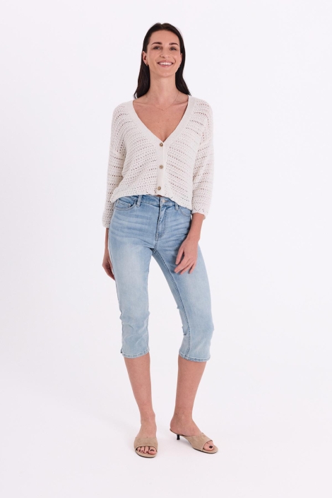 Freequent witte dames vest | Model