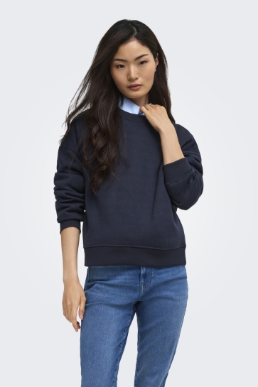 Only sweater ONLHAPPY L/S CREW NECK SWT 15391625 Night Sky
