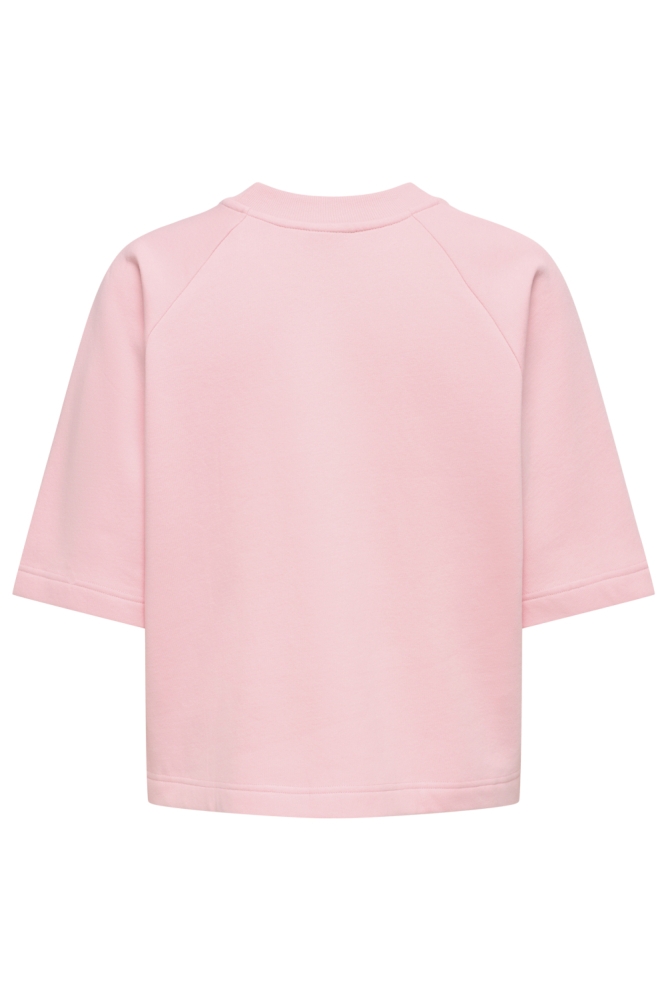 Jacqueline de Yong roze dames sweater | Achteraanzicht
